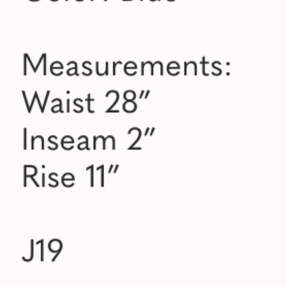 House of Harlow 1960 High Rise Jean Shorts - Picture 7 of 7